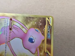 Pokemon 151 Mew ex 205/165 Scarlet & Violet 1 Regular Paper Card Tcg Gold - Image 4