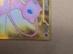Pokemon 151 Mew ex 205/165 Scarlet & Violet 1 Regular Paper Card Tcg Gold - Image 5