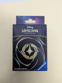 Disney Lorcana TCG - Deck Protectors - CARD BACK (Shimmering Skies) [65 Sleeves] - Image 1