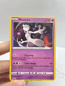 Mewtwo HP130 Pokemon Metal Card-Collectible Gift Display. - Image 1