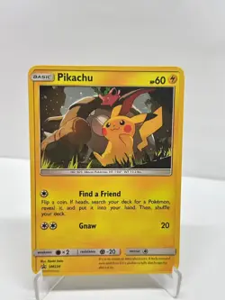 Pikachu HP60 Pokemon Metal Pokemon Card-Collectible Gift Display. - Image 1