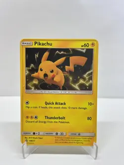 Pikachu HP60 Pokemon Metal Card-Collectible Gift Display. - Image 1