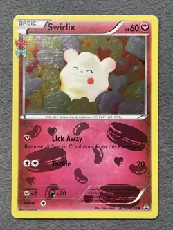 Swirlix RC19/RC32 Radiant Collection Pokemon Card Holo 2016 Generations - Image 1