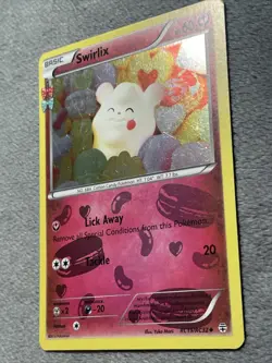 Swirlix RC19/RC32 Radiant Collection Pokemon Card Holo 2016 Generations - Image 3