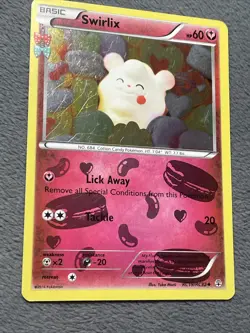 Swirlix RC19/RC32 Radiant Collection Pokemon Card Holo 2016 Generations - Image 4