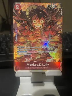 Monkey D Luffy OP01 024 Alt Art One Piece Card Game Romance Dawn English - Image 1