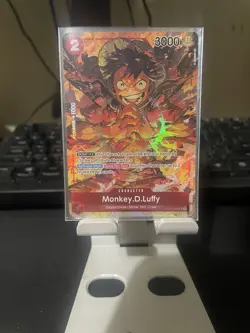 Monkey D Luffy OP01 024 Alt Art One Piece Card Game Romance Dawn English - Image 3