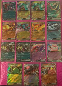 15x Double Rare Pokemon EX Card Lot (KOREAN). See Description for cards included - Image 1