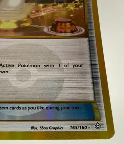Pokemon TCG Trainer Switch Holo Card Secret Rare 163/160 XY-Primal Clash - Image 4
