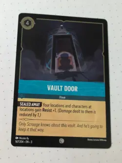 Vault Door 167/204 Disney Lorcana NM TCG Card EN Item Scrooge McDuck - Image 1