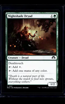 2024 MTG Magic the Gathering MH3 Modern Horizons 3 #163 Nightshade Dyad - Image 1