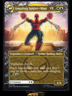 Marvel Spiderman: MTG - Peter Parker / Amazing Spider-Man #208 (non-foil) NM-MNT - Image 2