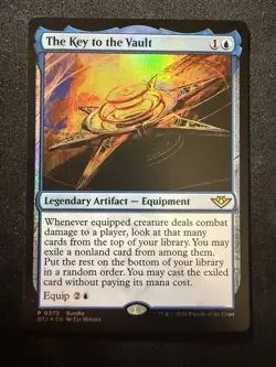 The Key to the Vault 54 - R - Outlaws of Thunder Junction - Foil - MTG - LP - Image 1
