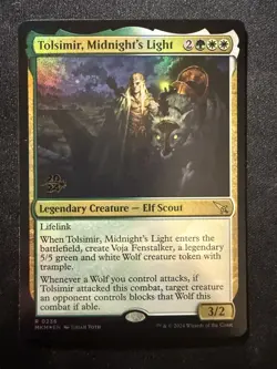 Tolsimir, Midnight's Light 236 - R - Prerelease Cards - Foil - MTG - LP - Image 1