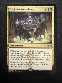 Obscura Ascendancy 207 - R - Streets of New Capenna - Normal - MTG - LP - Image 1