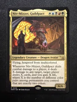 Niv-Mizzet, Guildpact 220 - R - Murders at Karlov Manor - Normal - MTG - LP - Image 1