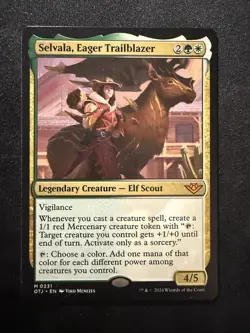 Selvala, Eager Trailblazer 231 - M - Outlaws of Thunder Junction - Normal - MTG - Image 1