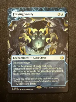 Fraying Sanity 19 - R - Wilds of Eldraine: Enchanting Tales - Normal - MTG - LP - Image 1