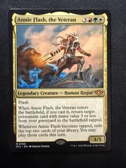 Annie Flash, the Veteran 190 - M - Outlaws of Thunder Junction - Normal - MTG - - Image 1