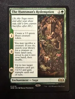 The Huntsman's Redemption 176 - R - Wilds of Eldraine - Normal - MTG - LP - Image 1