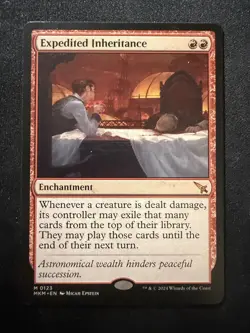 Expedited Inheritance 123 - M - Murders at Karlov Manor - Normal - MTG - LP - Image 1