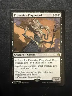 Phyrexian Plaguelord 061/320 - R - The List Reprints - Normal - MTG - LP - Image 1