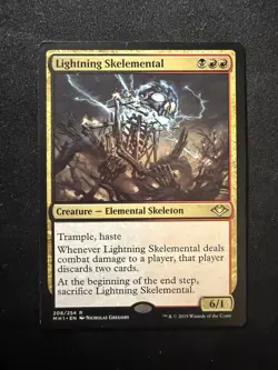 Lightning Skelemental 208 - R - Modern Horizons - Normal - MTG - LP - Image 1