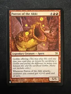 Patron of the Akki 115/165 - R - The List Reprints - Normal - MTG - LP - Image 1