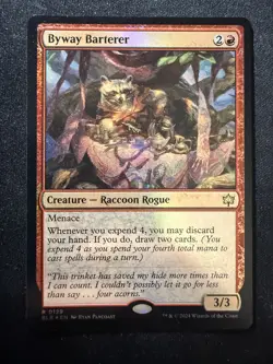 Byway Barterer 129 - R - Bloomburrow - Foil - MTG - LP - Image 1
