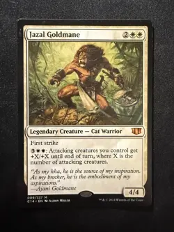 Jazal Goldmane 9 - M - Commander 2014 - Normal - MTG - LP - Image 1