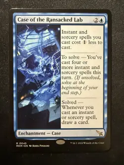 Case of the Ransacked Lab 45 - R - Murders at Karlov Manor - Normal - MTG - LP - Image 1