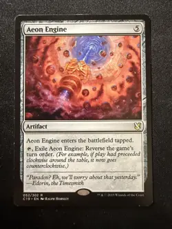 Aeon Engine 52 - R - Commander 2019 - Normal - MTG - LP - Image 1