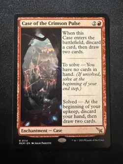 Case of the Crimson Pulse 114 - R - Murders at Karlov Manor - Normal - MTG - LP - Image 1