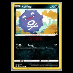 Pokemon - Koffing 075/159 - Crown Zenith - Non Holo - English - Image 1