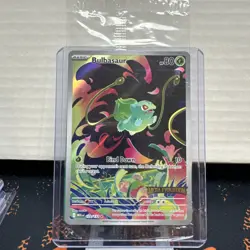 Bulbasaur - (Mega Evolution Stamped) 133/132 Holo Pokemon TCG - Image 1