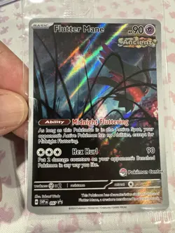 Flutter Mane - 097 (Pokemon Center) 097 Sv: Scarlet & Violet Promo Cards SEALED - Image 1