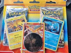 Pokemon TCG Legendary Birds Blister 2-pack Articuno Moltres Zapdos Foils - Image 1