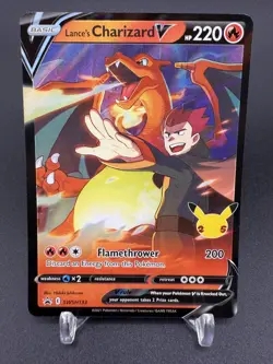 2019-2023 Pokemon SWSH BSP Lance's Charizard V #SWSH133 - Image 1