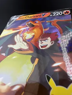 2019-2023 Pokemon SWSH BSP Lance's Charizard V #SWSH133 - Image 3