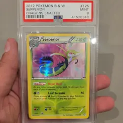 Pokemon 2012 Serperior #125 Holo Secret B&W Dragons Exalted Psa 9 - Image 1