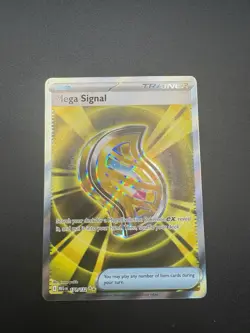 Mega Signal 171/132 Full Art Ultra Rare Mega Evolution Pokemon TCG NM Pack Fresh - Image 2