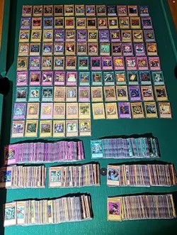 Yugioh Lot of 746 Cards. NO DOUBLES! Many Rares! Mostly Vintage Cards. Read - Image 1