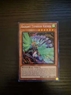 Yugioh Doom of Dimensions - Radiant Typhoon Krosea - Secret Rare - DOOD-EN015 - Image 1