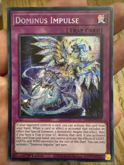 Yugioh Dominus Impulse MP25-EN116 Prismatic Secret Rare 1st Ed Near Mint - Image 1