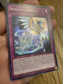 Yugioh Dominus Impulse MP25-EN116 Prismatic Secret Rare 1st Ed Near Mint - Image 2