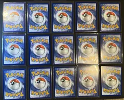 Pokemon Pokeball Pattern Holo/Reverse Holo 15 Card Lot NO RESERVE - Image 2