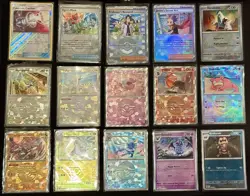 Pokemon Pokeball Pattern Holo/Reverse Holo 15 Card Lot NO RESERVE - Image 3