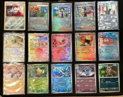 Pokemon Pokeball Pattern Holo/Reverse Holo 15 Card Lot NO RESERVE - Image 4