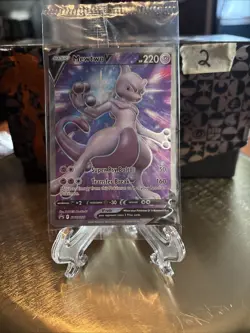 Mewtwo V SWSH229 SWSH: Sword & Shield Promo Cards Holo. SEALED!! - Image 1