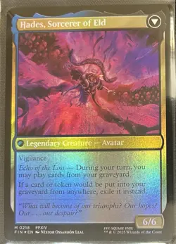 Final Fantasy MTG Foil Extended Art Borderless -35 Card Lot- Emet-Selch 218 - Image 5
